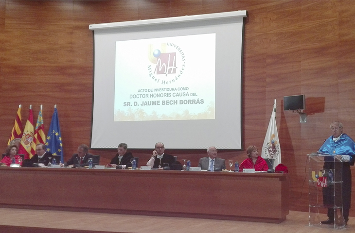 La Universidad Miguel Hernández de Elche inaugura el curso académico 2016-17 - Colegio Fisioterapeutas CV