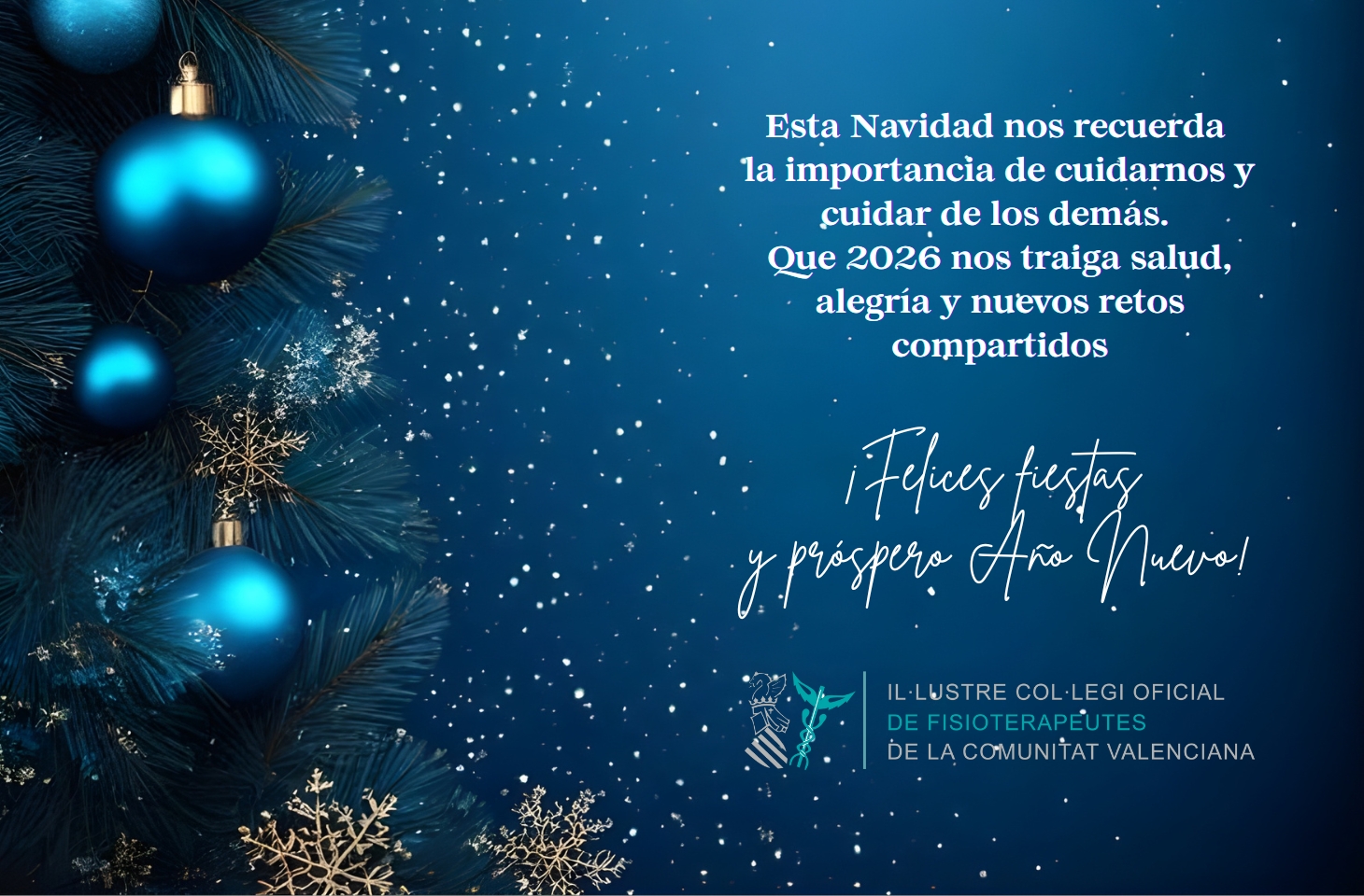 El ICOFCV te desea una Feliz Navidad y un Próspero 2026