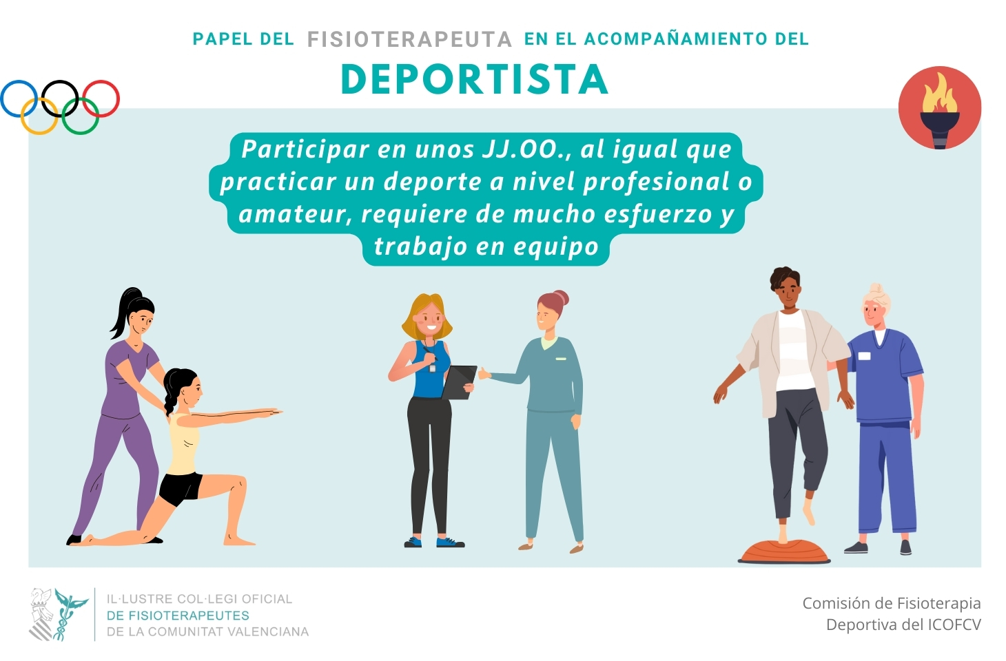 El papel fundamental del fisioterapeuta en el acompañamiento del deportista