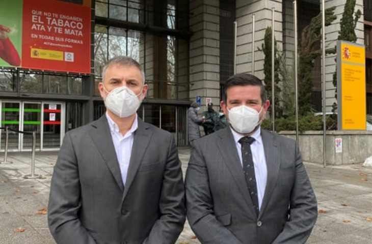 Reunión de representantes del CGCFE en el Ministerio de Sanidad