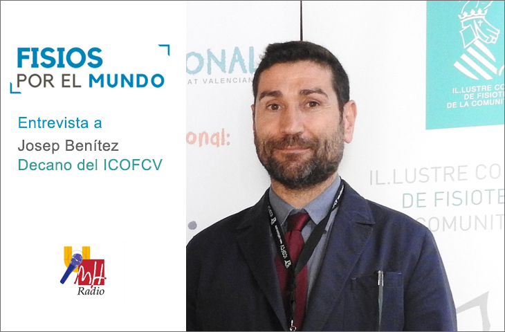 Entrevista a Josep Benítez, decano del Colegio de Fisioterapeutas de la C. Valenciana