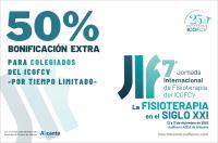 El ICOFCV refuerza su apoyo a los colegiados con una bonificación extra del 50% en la inscripción a la 7ª JIF