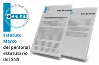 El CGCFE valora positivamente la reforma del Estatuto Marco del personal estatutario del SNS 