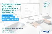 Sesión formativa online sobre factura electrónica y Verifactu: ¿Preparado para el cambio en la facturación?