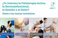 Nuevas Comisiones en el Colegio: Fisioterapia Activa, Gestión, Dermatofuncional y Dolor